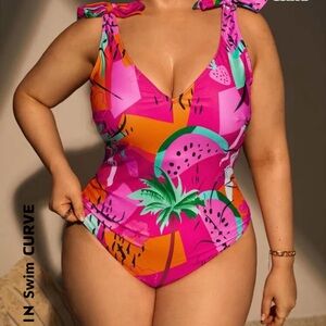 Curve one piece swimsuit